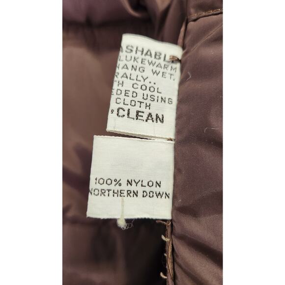 Vntg Pioneer Wear Northern Down Quilted Jacket Olive Green Men Medium MINT Cond - Picture 8 of 9